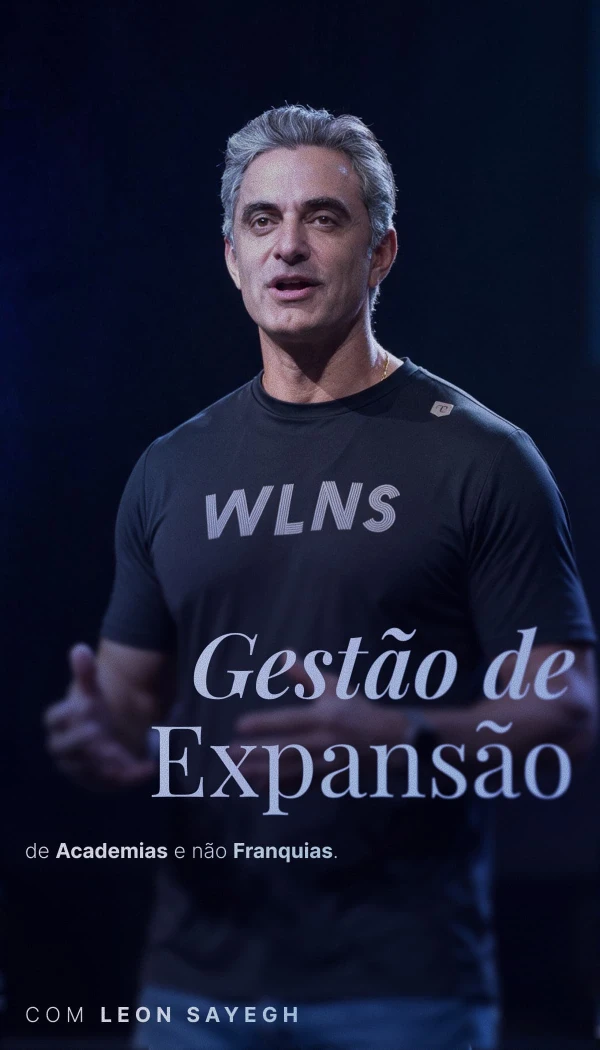 Capa da palestra Gestão de Expansão, com Leon Sayegh